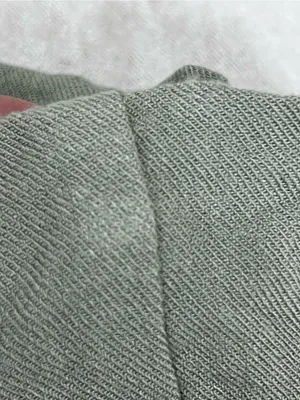 Paper bag high tie waist Sage Green Pants size S thumbnail 12