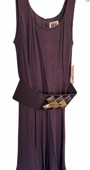 Nue By Shani‎ Brown Dress Shapewear Belt Size 14 NWT thumbnail 1