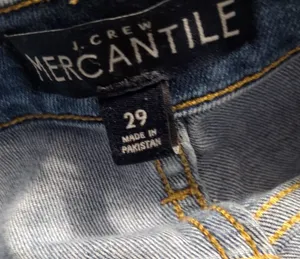 J. Crew Mercantile 10" highest-rise jean with button fly Size 29 thumbnail 7