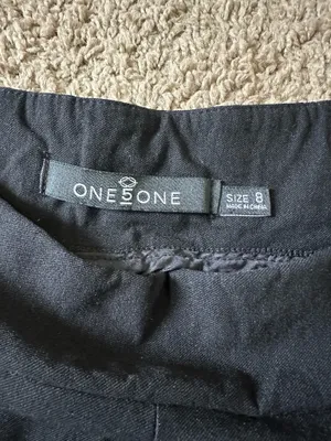One 5 One Dress Pants Black thumbnail 4