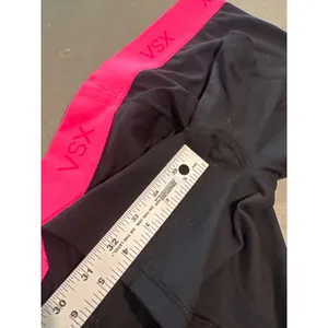 VSX Victoria Secret Sport Shorts Womens Large Black Pink‎ Athletic Gym thumbnail 5