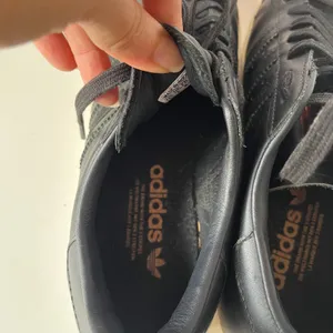 Adidas Superstar Y2K Womens 7.5 Shoes Sneakers Festival Glam Streetwear Black thumbnail 11