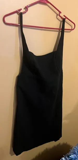 NWOT free people black mini dress‎ M thumbnail 1