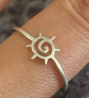 Z24 925 sterling silver size 9.5 thumbnail 1
