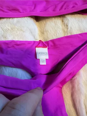 NWOT L*Space Gemma bikini set fuschia small thumbnail 3