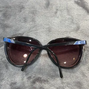 Balenciaga prescription Sunglasses Black Blue BB Logo Butterfly Vintage 2035 NB thumbnail 2