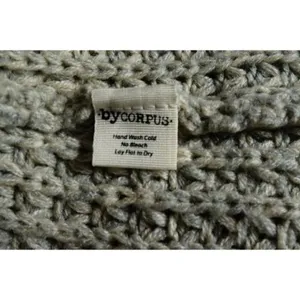 Womens Urban Outfitters byCORPUS Gray Knit Open Drape Cardigan Size M thumbnail 6