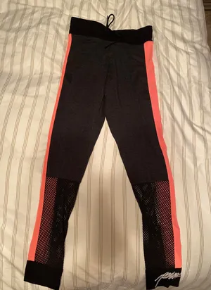 PINK Mesh Leggings thumbnail 1