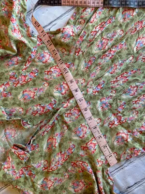 Natural Life Long Maxi Floral Cottage Core Dress XS Prairie Feminine Short Sleev thumbnail 13