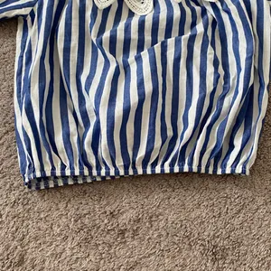 💙🦋Women’s Striped off the shoulder thumbnail 4