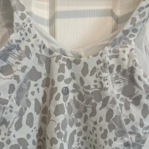 lululemon align tank with built in bra antique white camo print thumbnail 4