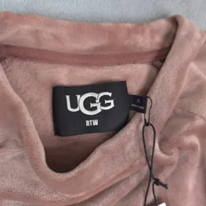 UGG Beckner Cropped Sweatshirt Womens XS Dusty Rose Velour Pullover‎ 1128977 thumbnail 6