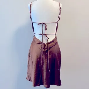 NWT Princess Polly chocolate brown slip dress thumbnail 4