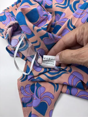 Women's Retro 70’s Vibe Bell Bottom Pants by MOOYA of Paris NWT Size L thumbnail 12