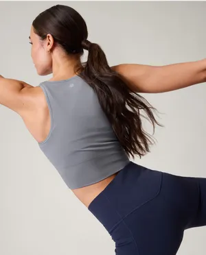 Aurora Seamless Crop Rib Tank thumbnail 2