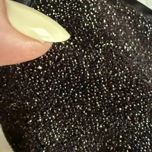 80s Guess by Maurice Marciano One Shoulder Mini Dress Black Gold Sparkles Small thumbnail 2