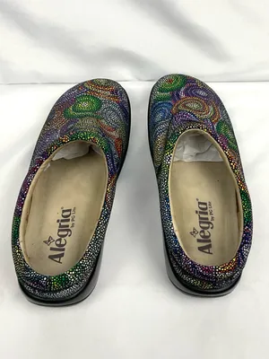 Alegria Kayla Bullseye Mule Clog Sz 38/8 Kay Rainbow Comfort Shoes thumbnail 4