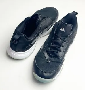 ADIDAS Ava Flash Classic Low Black Lace Up Tennis Shoes Sneakers 9 Practice Gym thumbnail 1