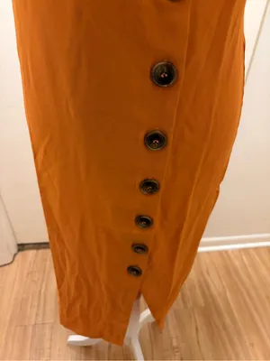 Women's Spaghetti Strap Button thumbnail 4