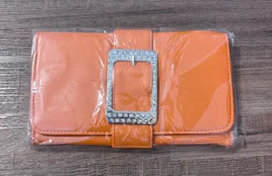 Y2K Orange Buckle Wallet thumbnail 1