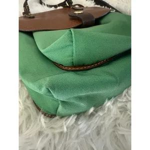 Dooney & Bourke Alto Small Nylon/Leather Crossbody Saddle‎ Crossbody Purse Bag thumbnail 7
