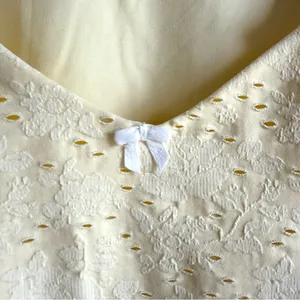 NWT Aerie Offline Womens Top Pale Yellow Floral Cropped Long Sleeve Size XXL thumbnail 9