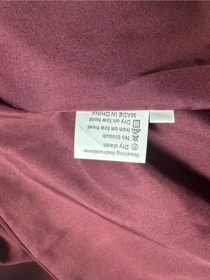 Witness of Love Strapless, Structured Mini Dress w/Chiffon Overlay Wine 6 NWT thumbnail 10