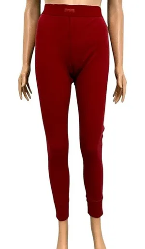 Skims XL cotton ribbed long john legging pajama pant P3 3558 thumbnail 1
