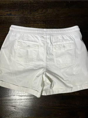 Sonoma White Bermuda Mid Rise Comfort Waist Shorts Size 16 thumbnail 3