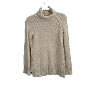Moth Anthropologie Juliette Cream Turtleneck Chunky Knit Sweater Womens‎ XS thumbnail 2