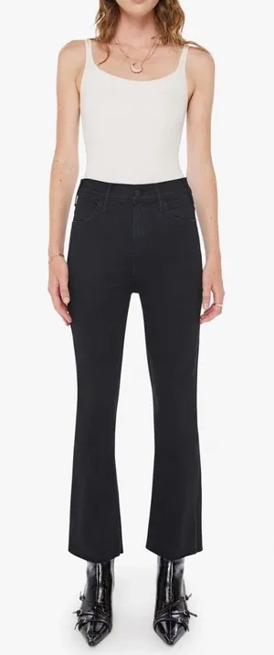 MOTHER The‎ Hustler Ankle Fray Jeans In Not Guilty Size 29 thumbnail 1