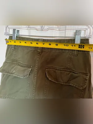 Alcott Pants Olive Multi Utility Cargo Women’s Trouser - US 26 thumbnail 5