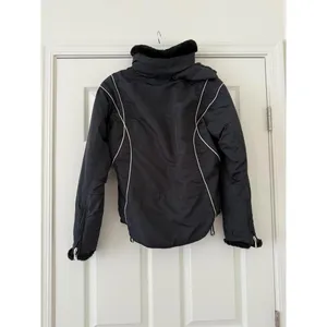 Obermeyer Ladies Thermolite Lauren with Fur Black Ski Jacket Coat size 6 thumbnail 2