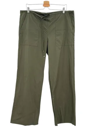 White Fox Everything I Want Cargo Pants‎ Parachute Khaki Green Size Small thumbnail 1