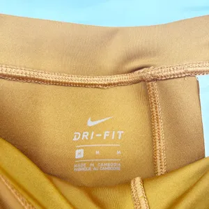Nike Dri Fit Womens Faux Lace Western‎ Tulip Hem Leggings Size M Burnt Sienna thumbnail 7
