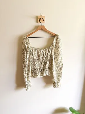 Reformation Pimento Linen Top Size L thumbnail 6