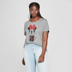 Minnie Mouse Disney Gray Short Sleeve T Shirt S thumbnail 2