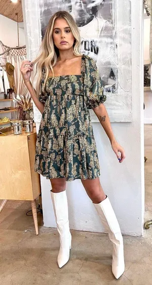 Bandit And The Babe Cheetah Dress thumbnail 1
