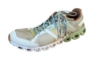 On Running Cloudflow Women's Aloe White Lace Up Athletic Running Shoes Size 9.5 thumbnail 1