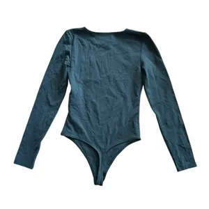 Babaton Contour Crew Longsleeve Bodysuit Deep Teal Size S Contemporary Modern thumbnail 11
