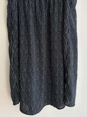 THML Floral Embroidered Black and White Mini Shift Dress, Size Small thumbnail 13