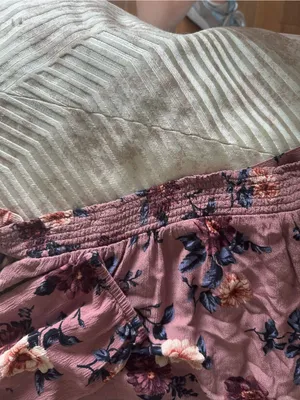 American Eagle Outfitters Mauve Pink Floral V-Neck Blouse thumbnail 9