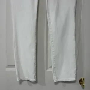 Ralph Lauren Women's Classic White Straight Leg Jeans Size 8 thumbnail 7