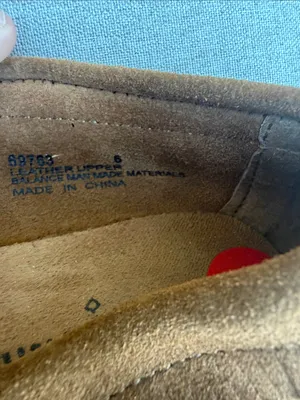 Minnetonka Brown Leather Beaded Moccasin loafers size 6 NEW thumbnail 4