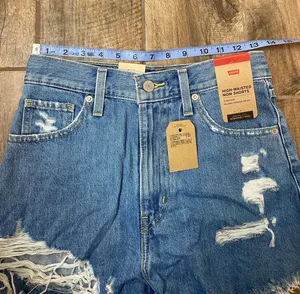 Levi's High Waisted Mom Jean Shorts thumbnail 7