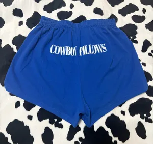 SheisGracieLou Cowboy Pillows Shorts Blue Size L thumbnail 1