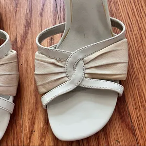 Mootsies Tootsies Cream Nude Heels thumbnail 3