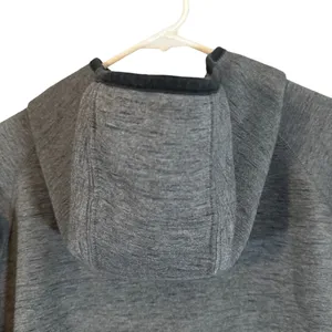 Puma Gray Full Zip Hooded Cozy Cotton Blend Athletic Casual Jacket Women Sz M thumbnail 9
