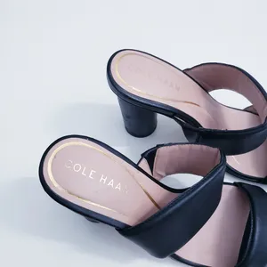 Cole Haan Leather Reina 2 Chunky Heels thumbnail 4