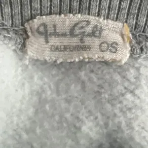 John Galt Brandy Melville Gray Rainbow Stripe Cropped Sweatshirt‎ Small OS thumbnail 6